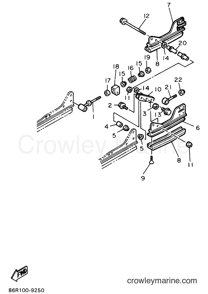 1994 Snowmobile VK540E - VK540E (8AC1) [020] - TRACK SUSPENSION 3