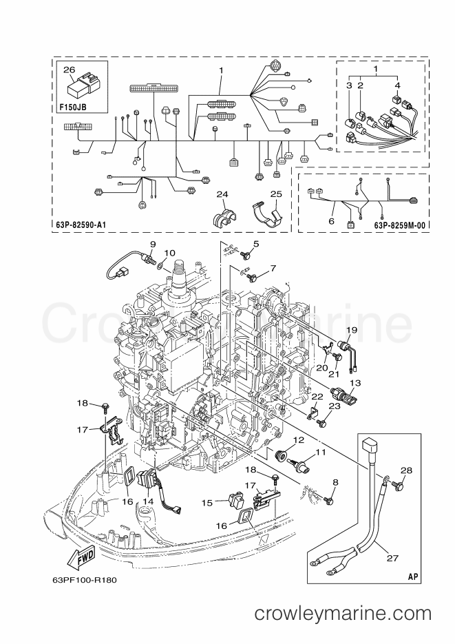 Yamaha Motors F150B (63PF) [310] - ELECTRICAL 3