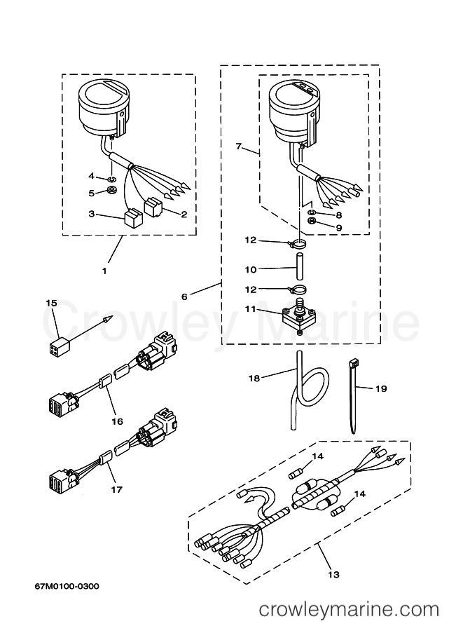Yamaha Motors 200G (64M) [050] - METER