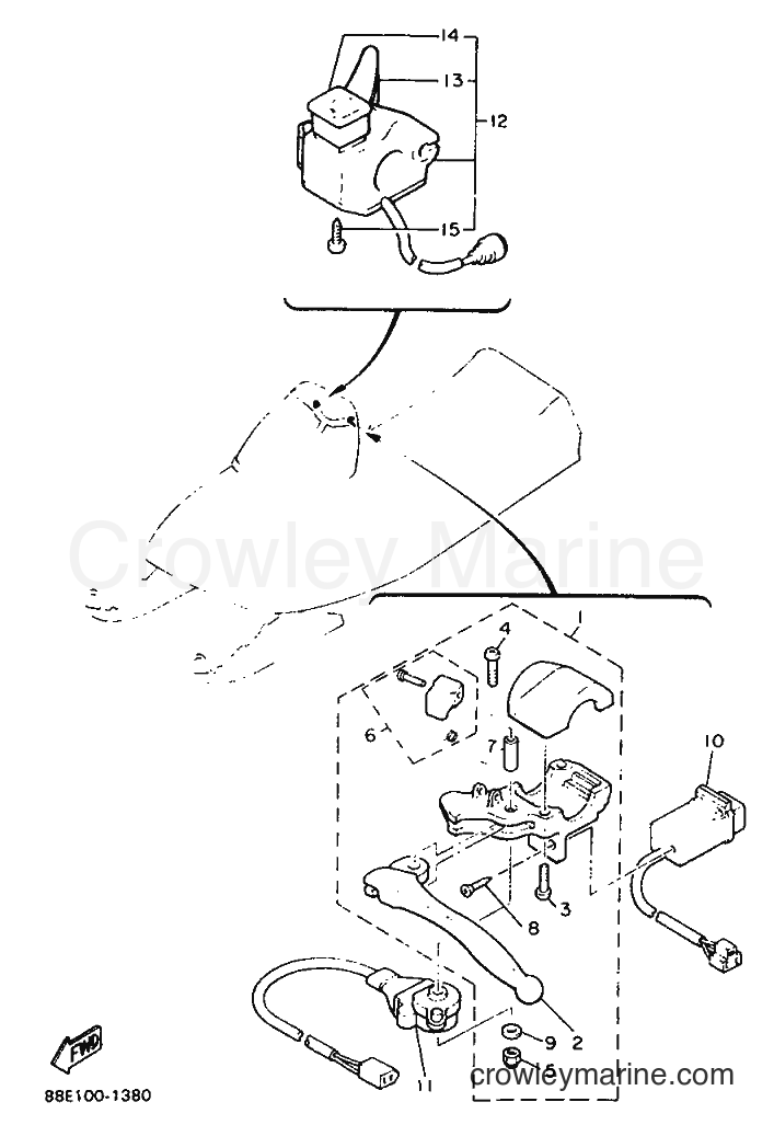 Yamaha Motors CS340E (89E1) [020] - ELECTRICAL 2