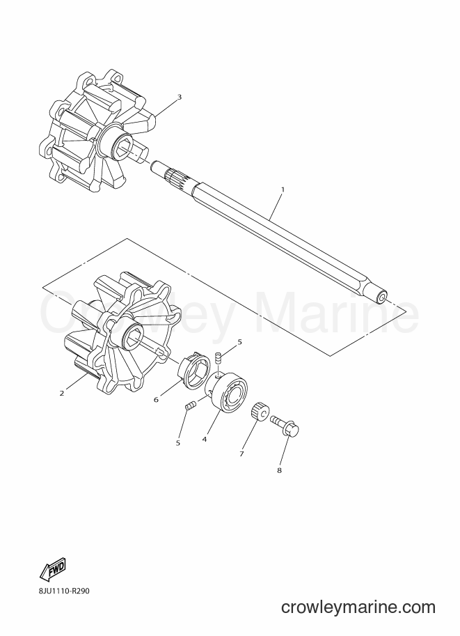 2017 Snowmobile RS10ST - RS10ST (8KK2) [020] - TRACK DRIVE 1