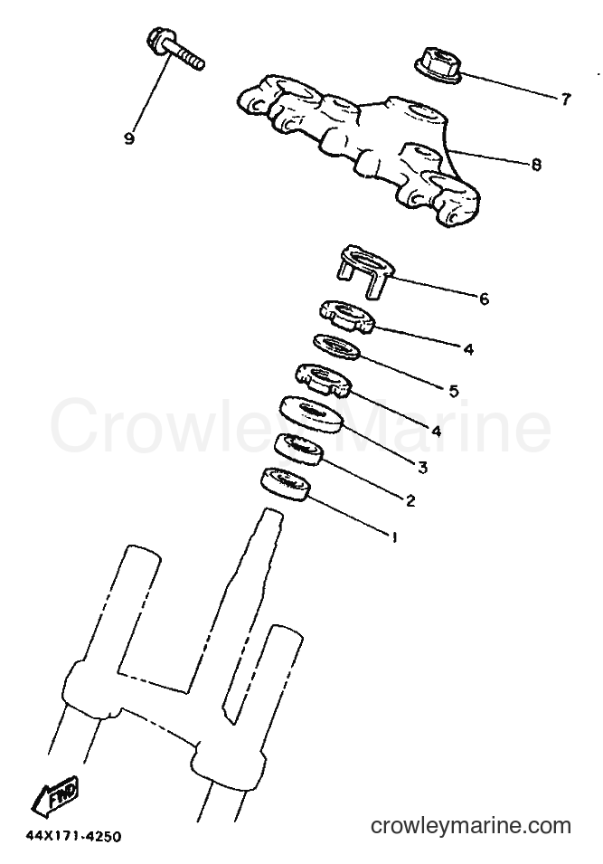 Yamaha Motors XJ900 (4BB2) [999] - STEERING