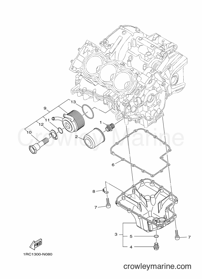 Yamaha Motors MT09A (2DRD) [010] - OIL CLEANER
