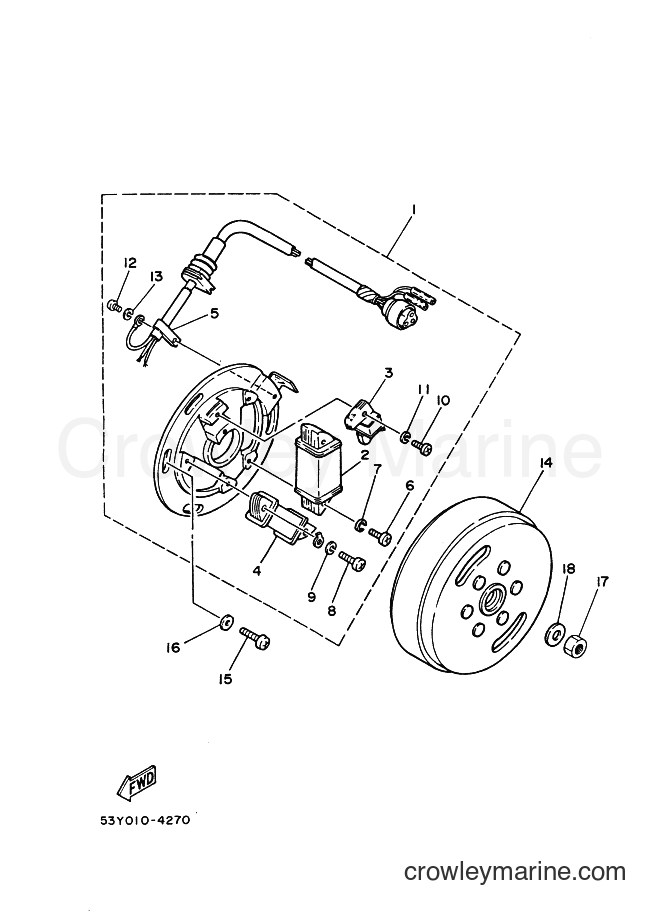 1988 Dirt Bike TY250 - TY250 (59N) [99A] - GENERATOR