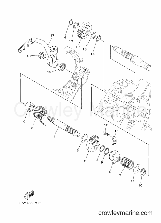 Yamaha Motors T150 (B152) [010] - STARTER