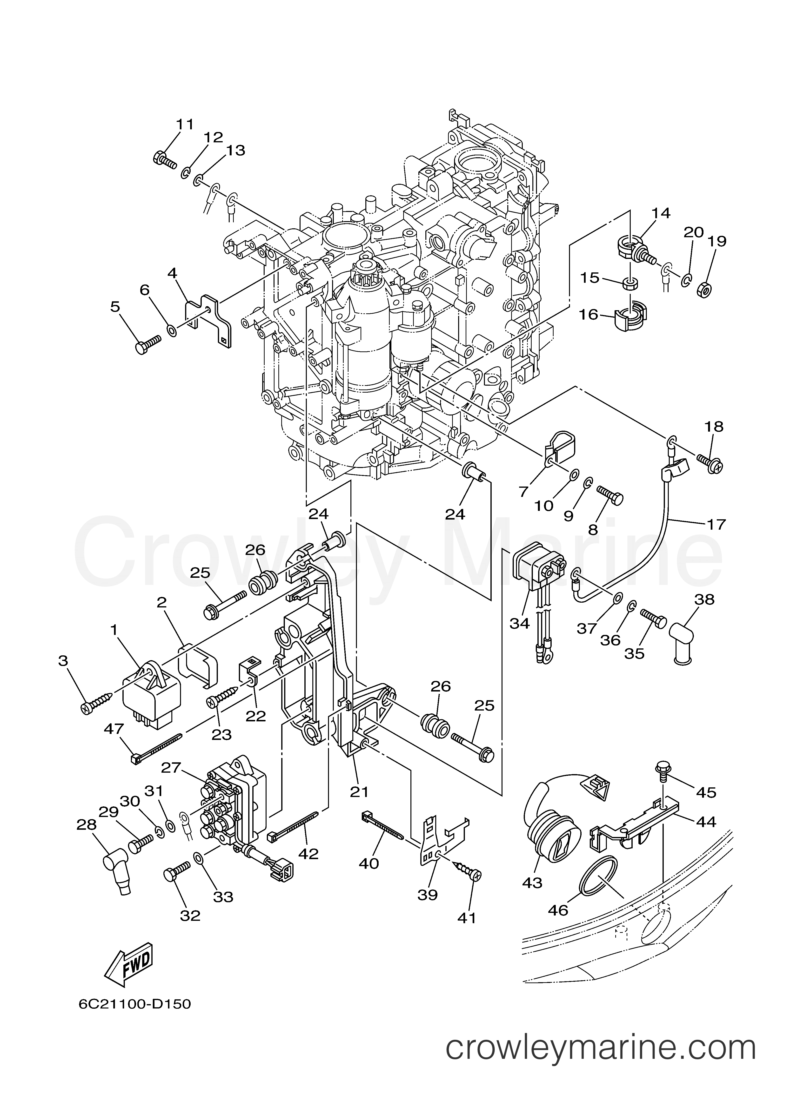 Yamaha Motors F60TLRD - ELECTRICAL 2