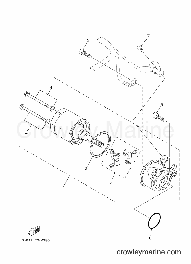 2017 Street Bike LTF125 - LTF125 (2BL9) [010] - STARTING MOTOR