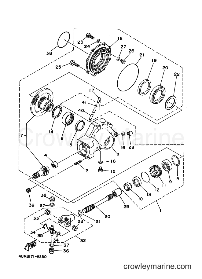 2002 ATV YFM400FW - YFM400FW (4SHR) [010] - DRIVE SHAFT