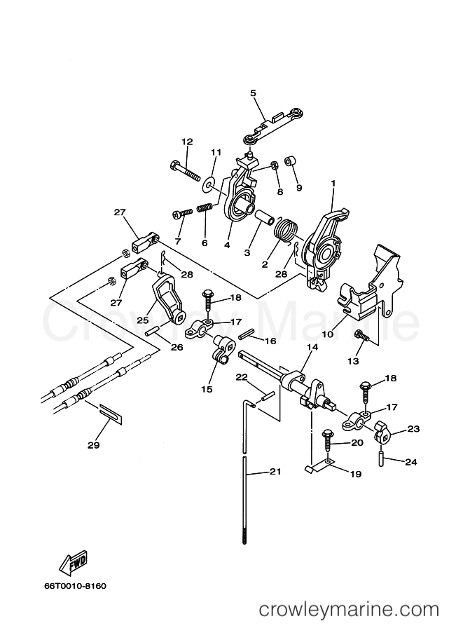 Yamaha Motors (E)40X (66T) [040] - CONTROL