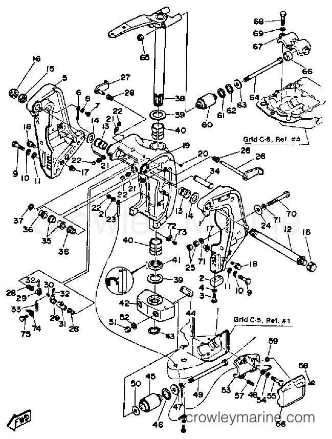 Yamaha Motors L150ETXH - BRACKET