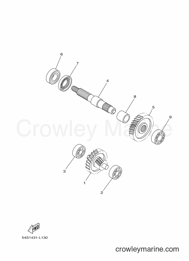 2012 Scooter AL115F - AL115F (54P1) [010] - TRANSMISSION