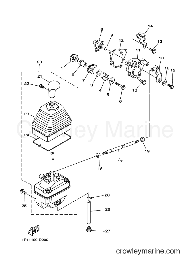 2005 ATV YFM400FWAN - YFM400FWAN (1P12) [010] - SHIFT SHAFT