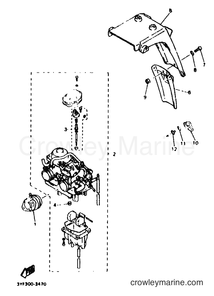 1993 Dirt Bike XTZ660 - XTZ660 (4BW3) [999] - ALTERNATE FOR ENGINE