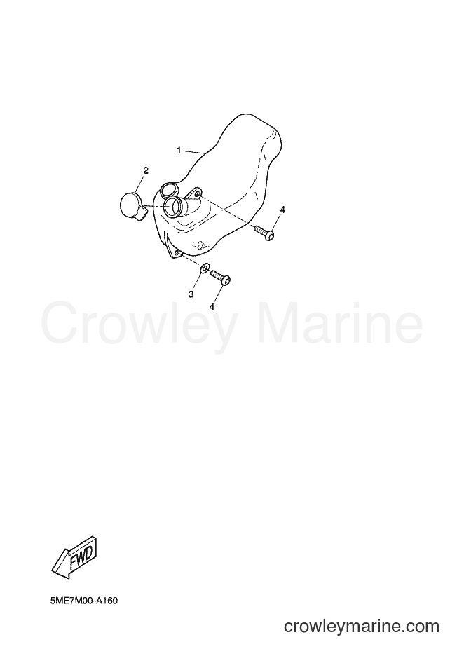 2002 Scooter YQ100 - YQ100 (5ME7) [010] - OIL TANK