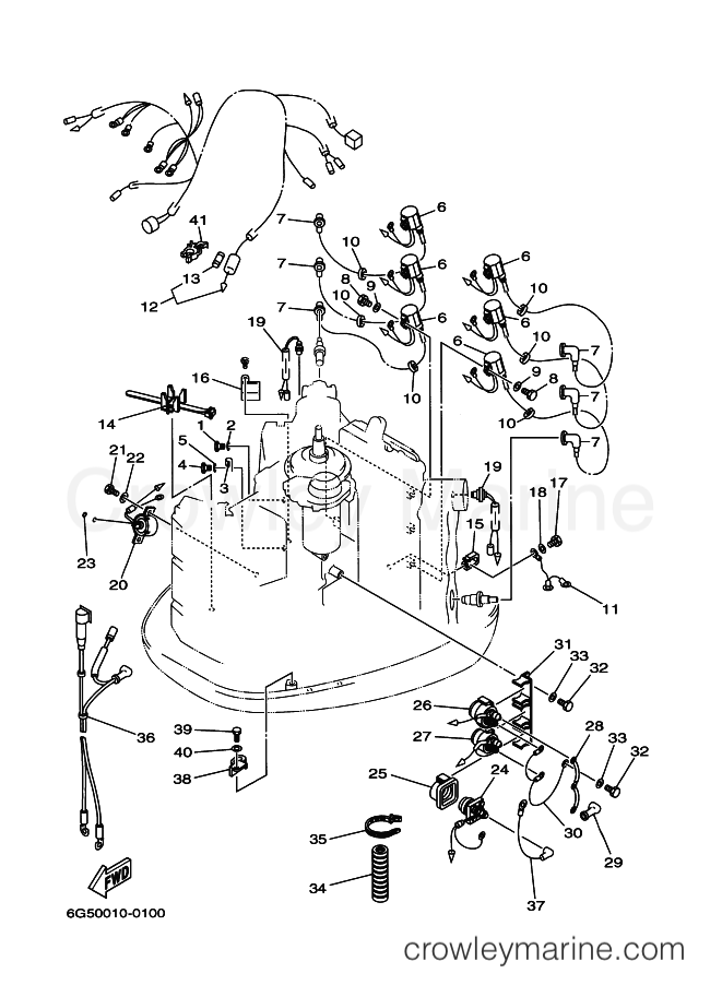 Yamaha Motors 200A (6G60) [110] - ELECTRICAL 2