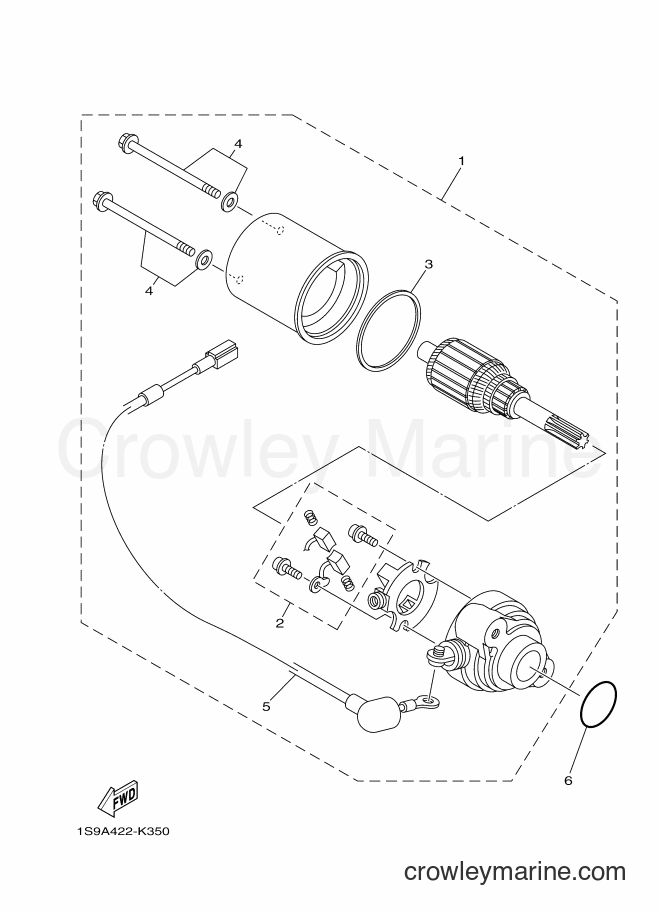 2013 Scooter T135SEC - T135SEC (1S9C) [010] - STARTING MOTOR
