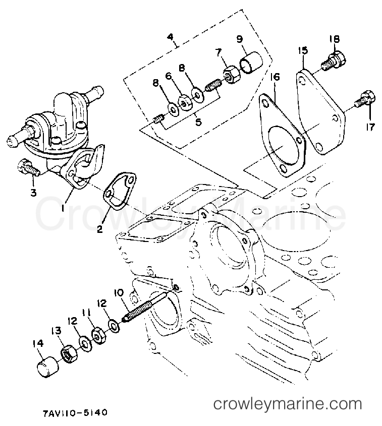 Yamaha Motors EDL5500DVES - FUEL PUMP