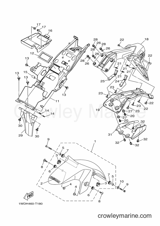 Yamaha Motors YZF-R25 (1WDH) [010] - FENDER