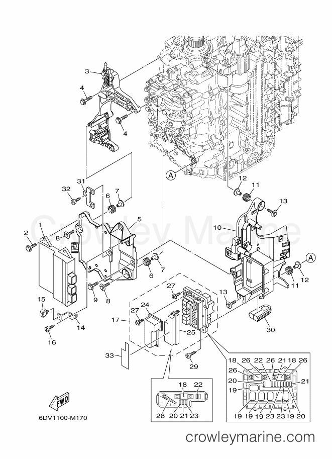 Yamaha Motors FL200GET (6DW4) [040] - ELECTRICAL 1