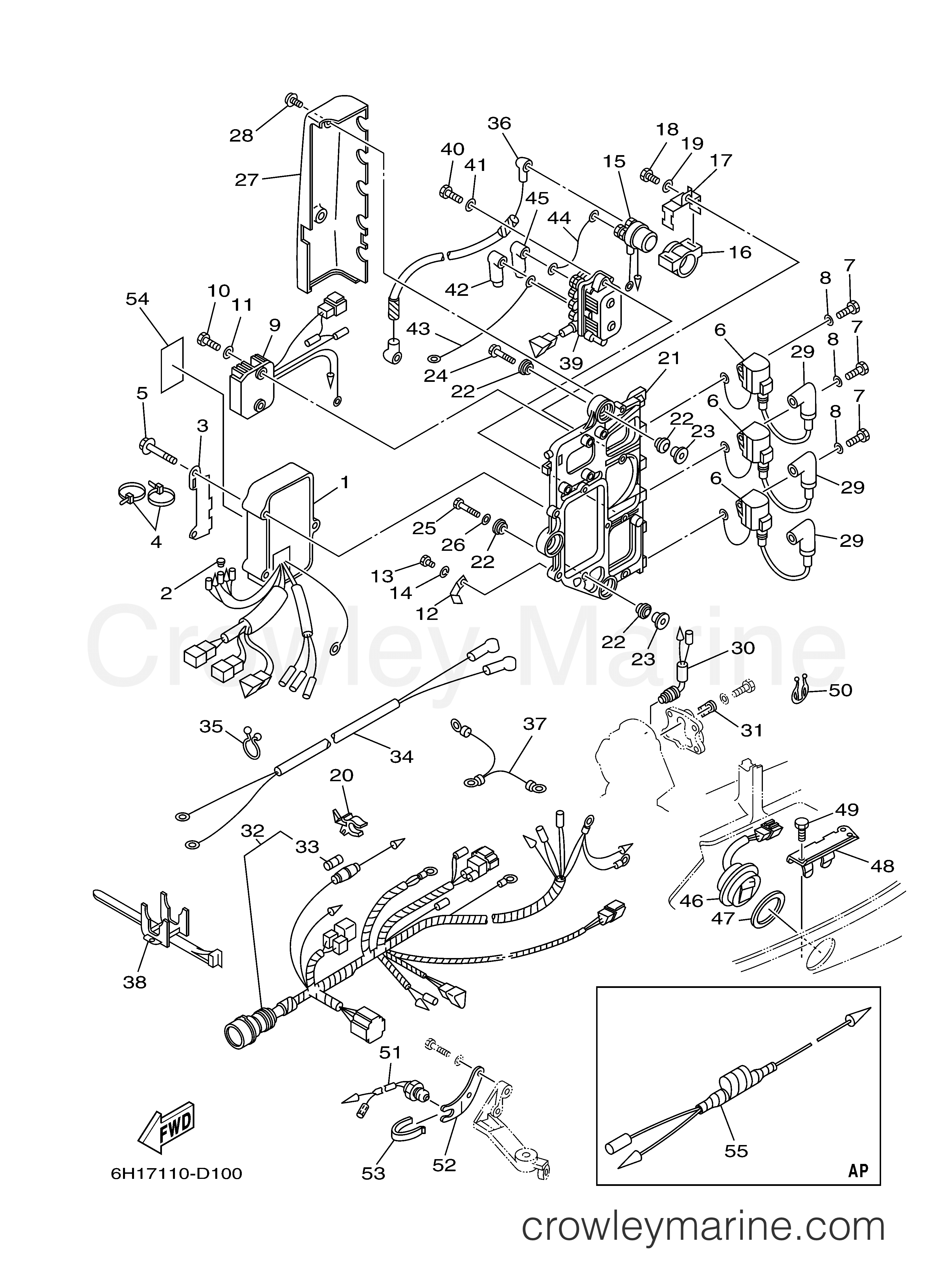 Yamaha Motors 90TLR - ELECTRICAL