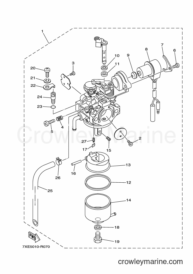 2017 Snowblower YS860 - YS860 (7VY5) [010] - CARBURETOR