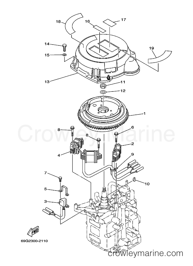 Yamaha Motors FT8DEHPL (60S3) [230] - GENERATOR