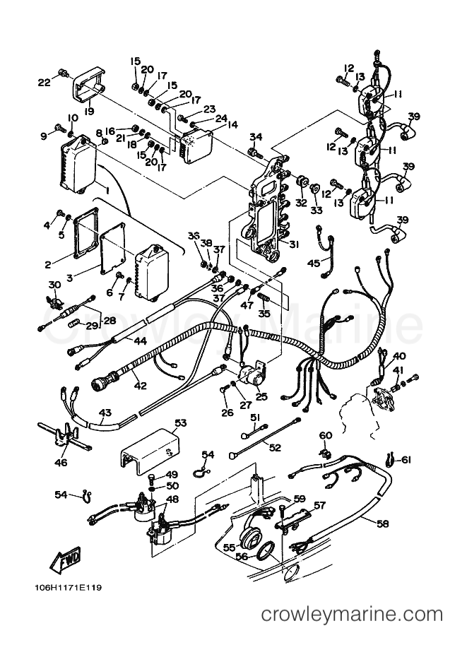 Yamaha Motors 90A (6H10) [010] - ELECTRICAL