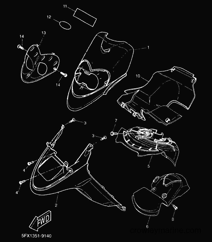 Yamaha Motors CW50RS (5FXE) [010] - FENDER