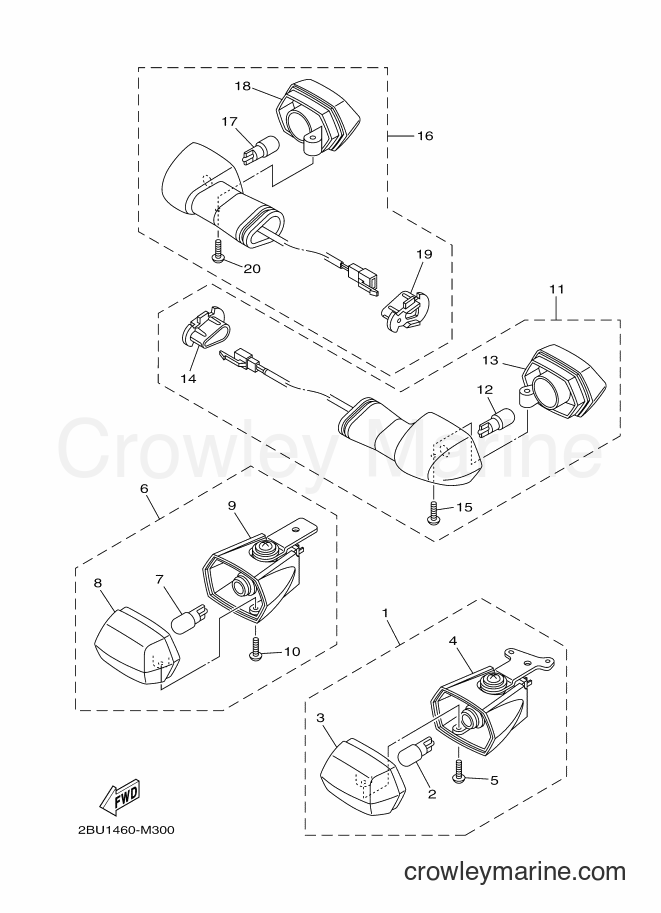 Yamaha Motors AF115FX (2BU1) [010] - FLASHER LIGHT