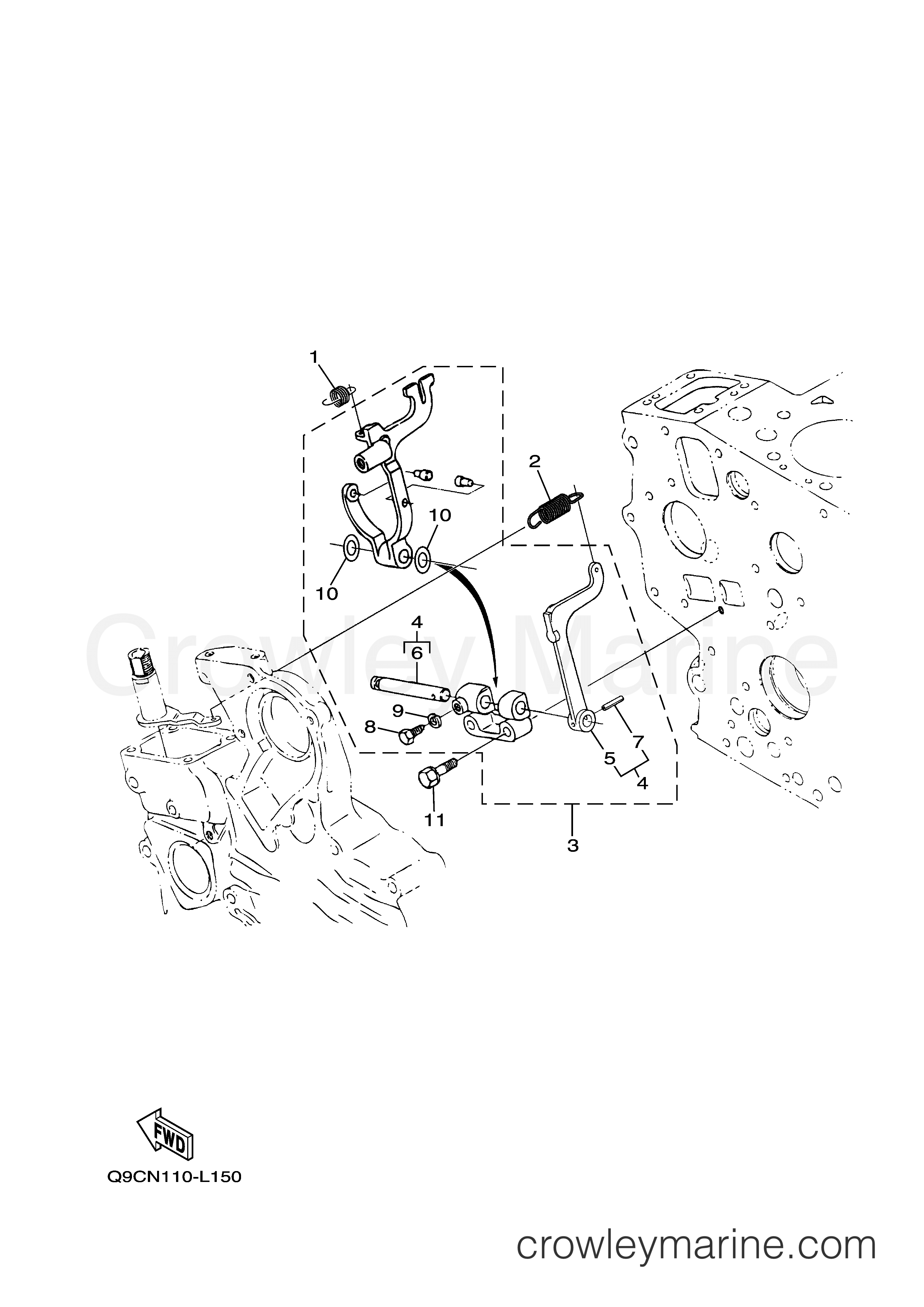 Yamaha Motors EDL7000SDE - GOVERNOR