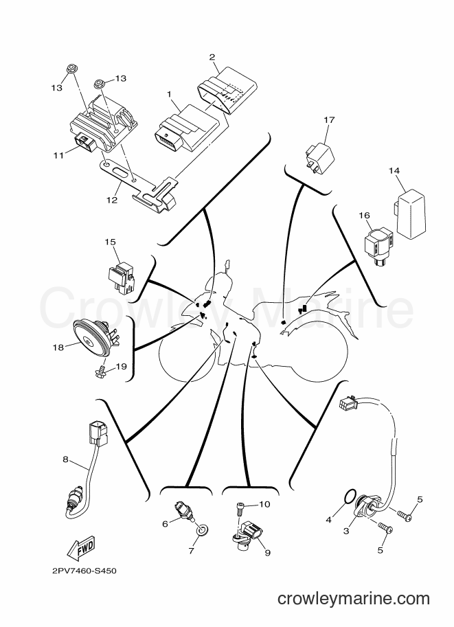 Yamaha Motors T150 (2NDJ) [010] - ELECTRICAL 2