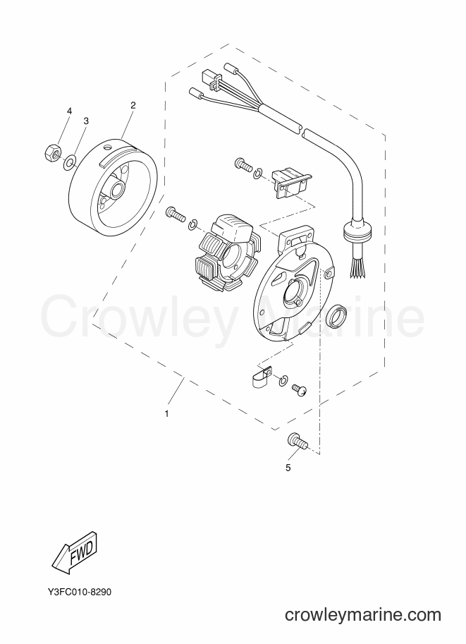 Yamaha Motors CW50N (2B7J) [020] - GENERATOR
