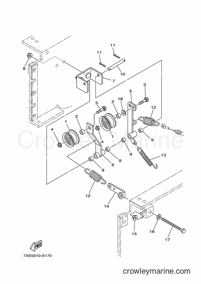 2017 Snowblower YS1070T - YS1070T (7XE5) [010] - CLUTCH