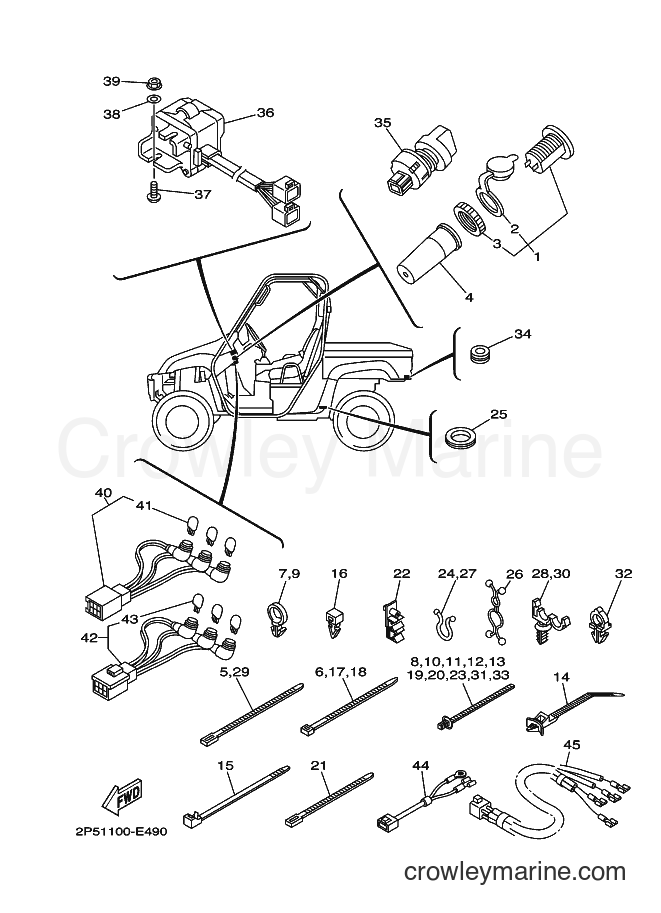 2006 ATV YXR450F - YXR450F (2P52) [010] - ELECTRICAL 2