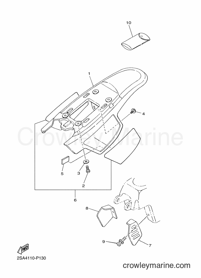 2018 Dirt Bike PW50 - PW50 (2SAE) [020] - SIDE COVER