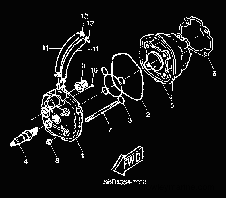 2000 Scooter YQ50 - YQ50 (5HEK) [010] - CYLINDER