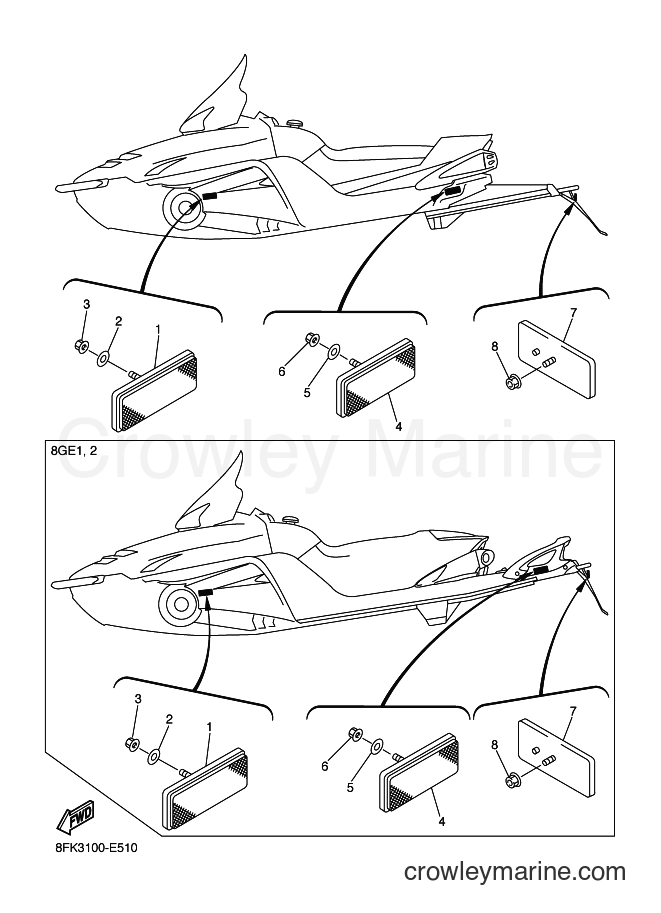 Yamaha Motors RSV10 (8GE2) [010] - ELECTRICAL 3