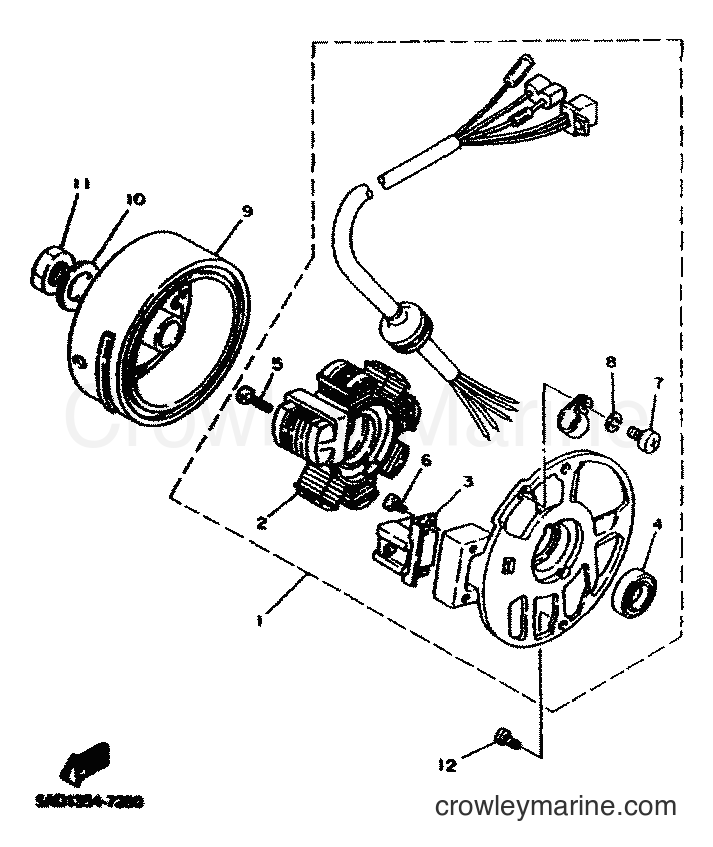 Yamaha Motors YN50 (5MR7) [010] - GENERATOR