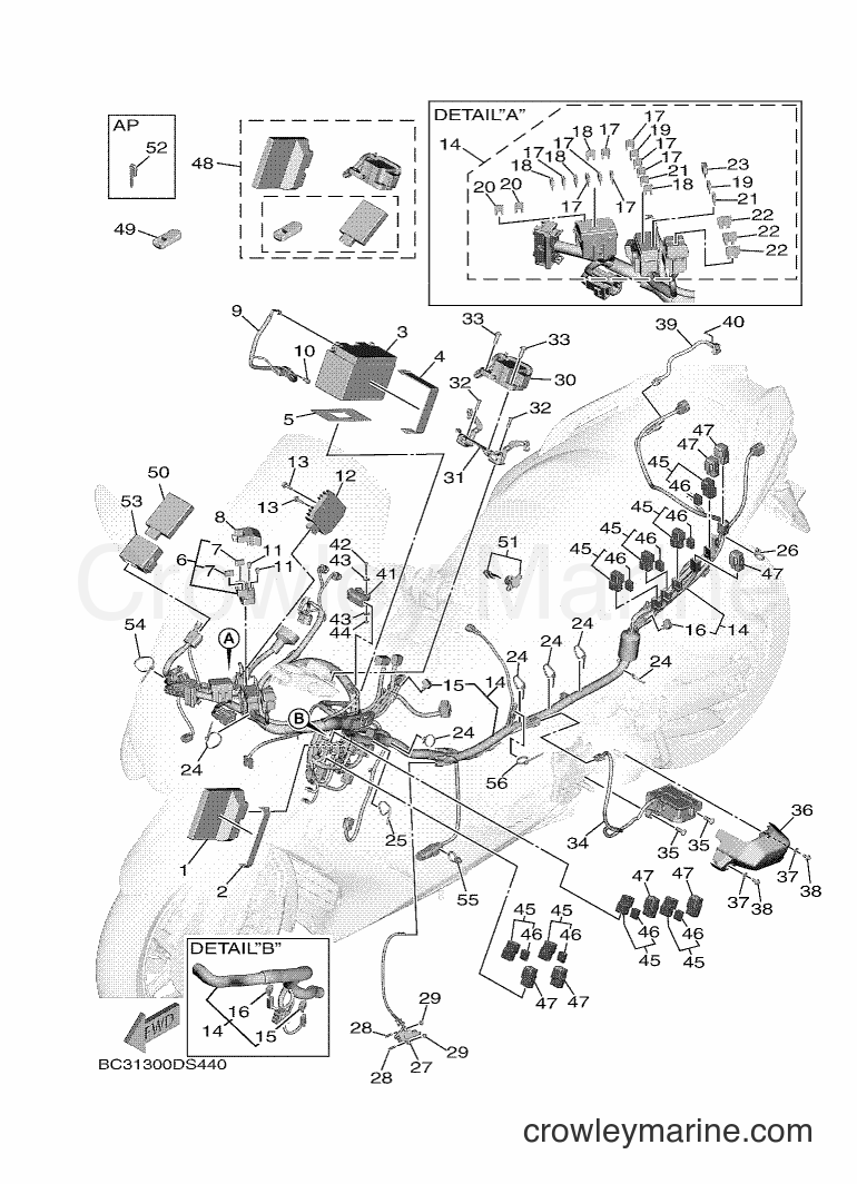 Yamaha Motors XP530D-A (BC38) [050] - ELECTRICAL 1