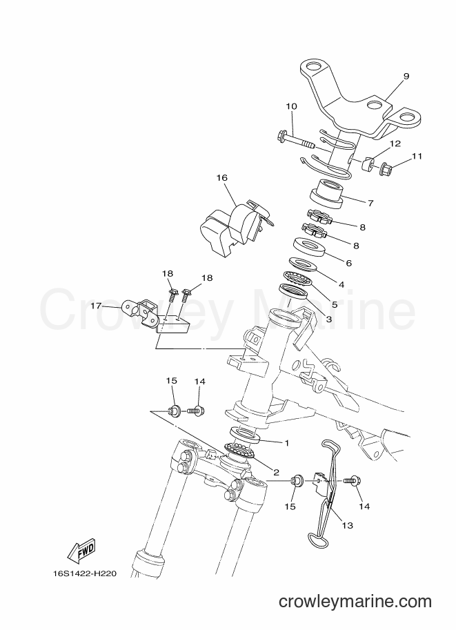 2011 Scooter T115LE - T115LE (16SA) [010] - STEERING 2
