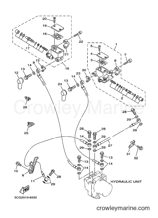 Yamaha Motors YP250A (5DF3) [070] - FRONT MASTER CYLINDER