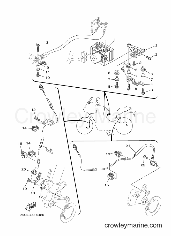2017 Street Bike MT09TRA - MT09TRA (2SCL) [010] - ELECTRICAL 3