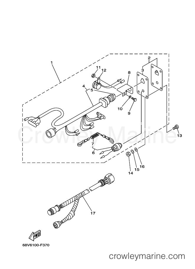Yamaha Motors Z150TXRF (68H6) [080] - SWITCH & PANEL
