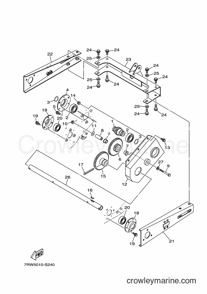 2017 Snowblower YT1070 - YT1070 (7RW5) [010] - TRANSMISSION 2