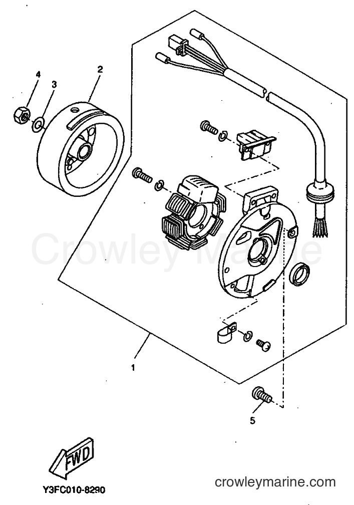 1999 Scooter CW50RS - CW50RS (5JK1) [010] - LICHTMASCHINE
