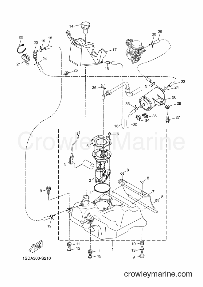 2017 Scooter YP400RA - YP400RA (1SDA) [070] - FUEL TANK