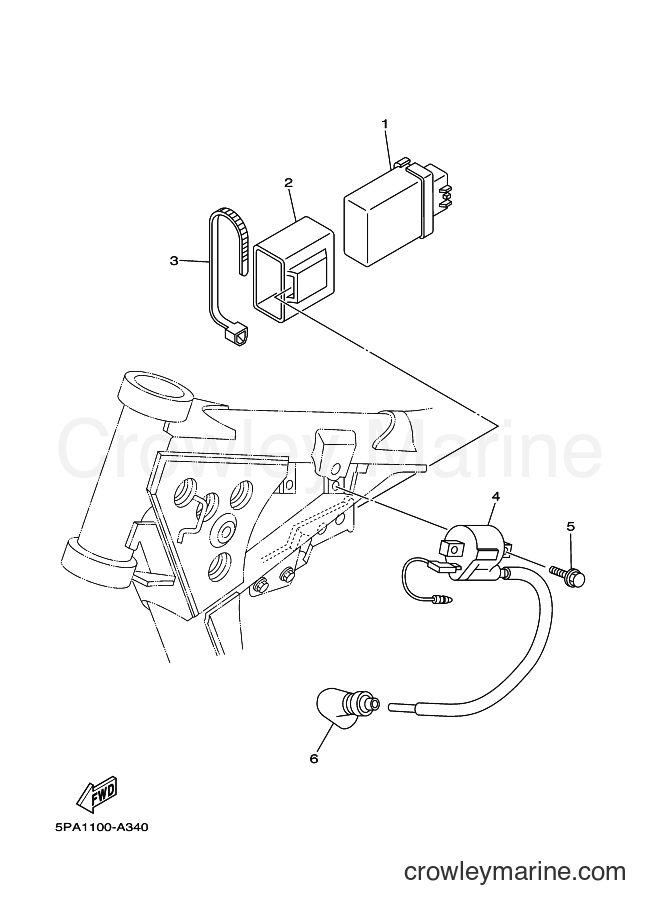 2003 Dirt Bike YZ85 - YZ85 (5PA4) [070] - ELECTRICAL 1