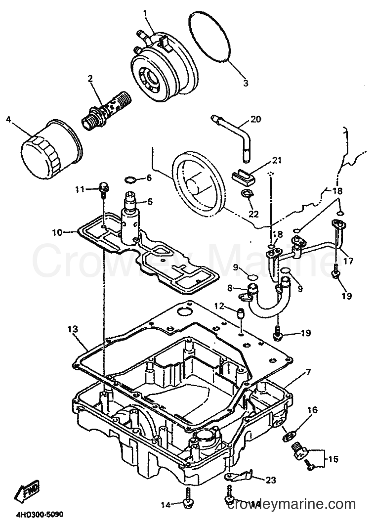 Yamaha Motors YZF750SP (4HT4) [010] - YLFILTER