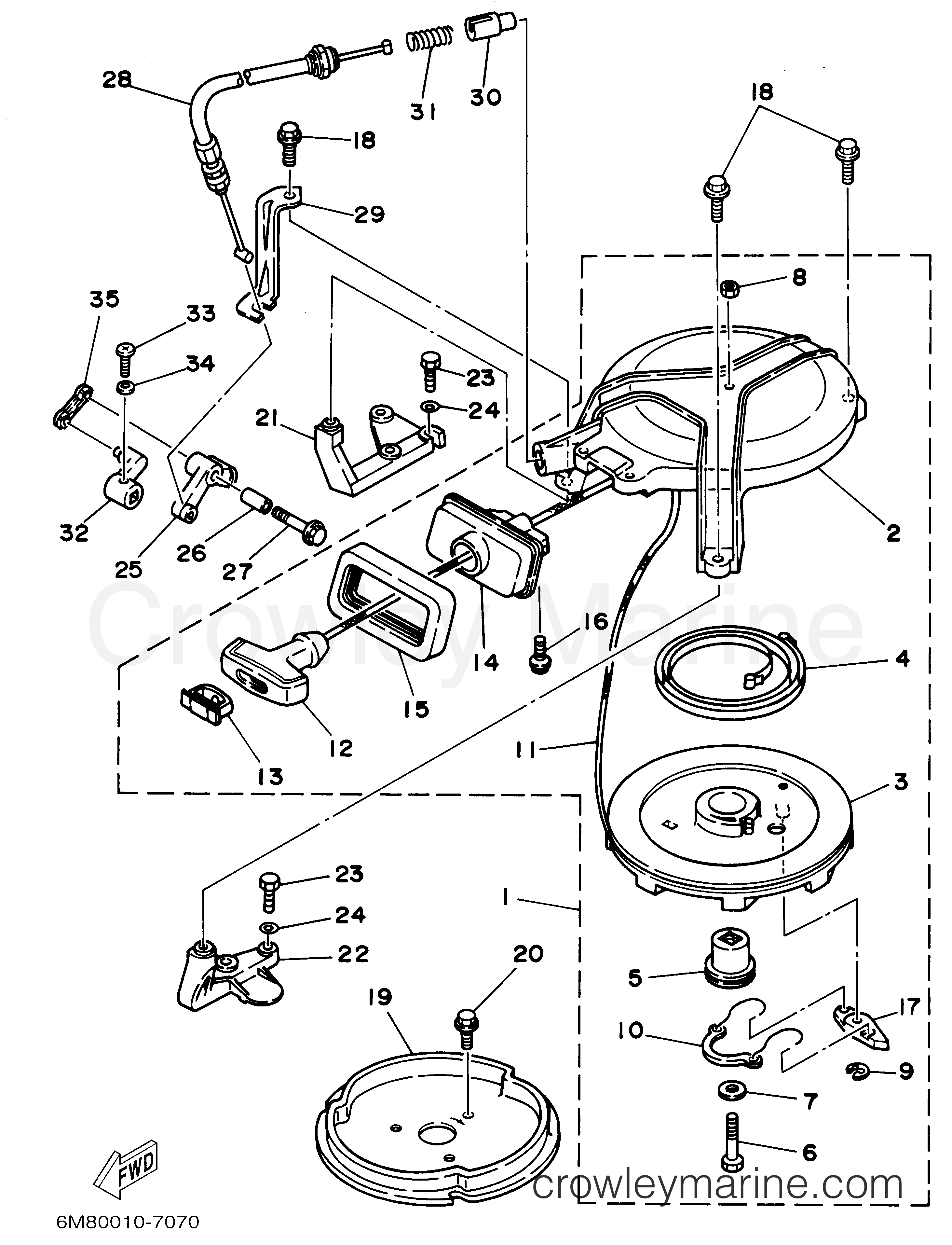 Yamaha Motors 8MSHA - STARTER