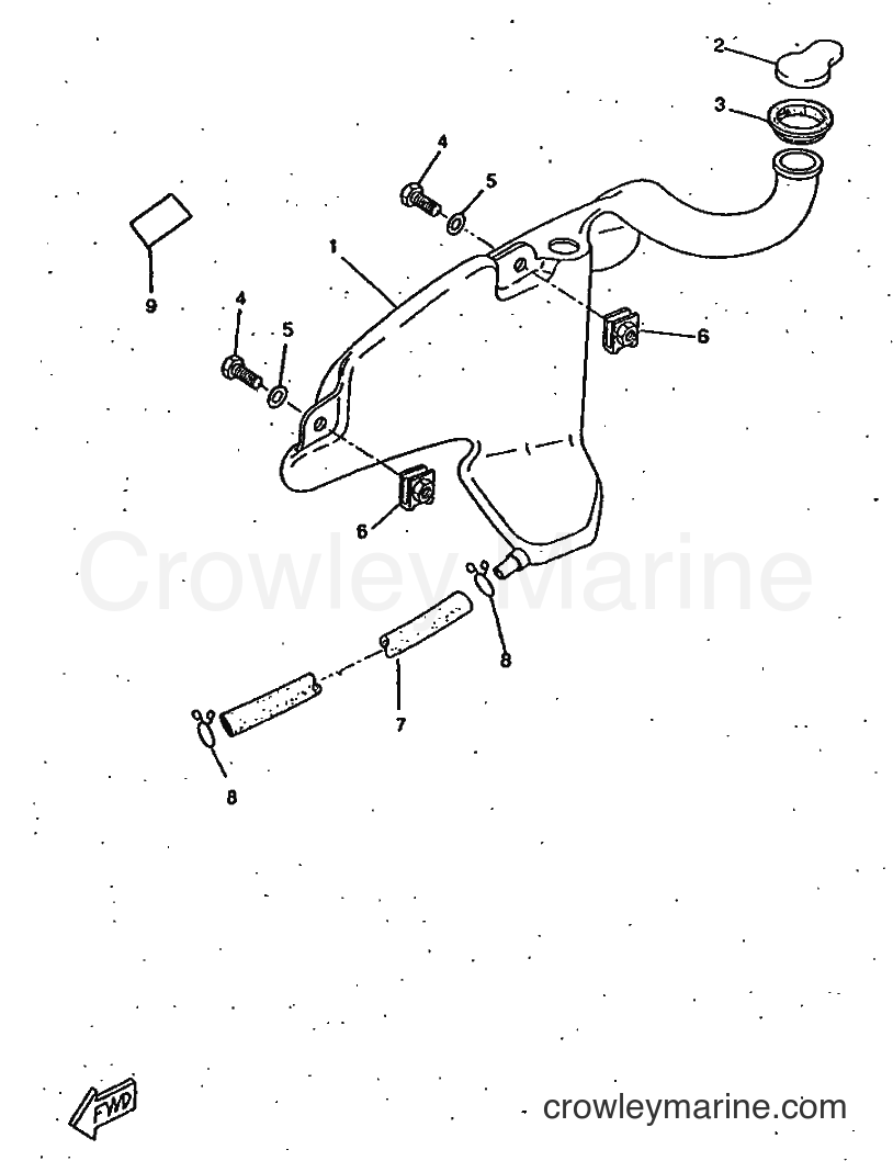 1998 Scooter CW50RSX - CW50RSX (4YF3) [999] - OIL TANK